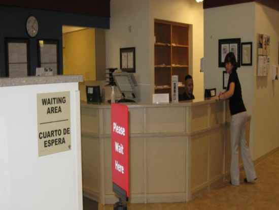 Check In Area